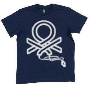 T-SHIRT BENETTON FOUNDATION TK ΜΠΛΕ ΣΚΟΥΡΟ (82 CM)-(1-2 ΕΤΩΝ) T-SHIRT BENETTON FOUNDATION TK ΜΠΛΕ ΣΚΟΥΡΟ (82 CM)-(1-2 ΕΤΩΝ)