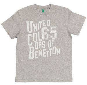T-SHIRT BENETTON FOUNDATION TK ΓΚΡΙ (82 CM)-(1-2 ΕΤΩΝ) T-SHIRT BENETTON FOUNDATION TK ΓΚΡΙ (82 CM)-(1-2 ΕΤΩΝ)