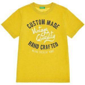 T-SHIRT BENETTON INDIGO BOY ΜΟΥΣΤΑΡΔΙ (90 CM)-(2 ΕΤΩΝ) T-SHIRT BENETTON INDIGO BOY ΜΟΥΣΤΑΡΔΙ (90 CM)-(2 ΕΤΩΝ)