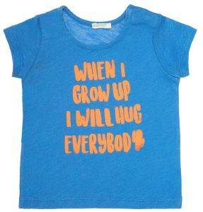 T-SHIRT BENETTON CA BABY BOY ΜΠΛΕ (74 CM)-(9-12 ΜΗΝΩΝ) T-SHIRT BENETTON CA BABY BOY ΜΠΛΕ (74 CM)-(9-12 ΜΗΝΩΝ)