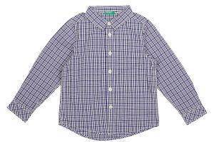 ΠΟΥΚΑΜΙΣΟ BENETTON INDIGO BOY ΚΑΡΟ ΜΠΛΕ (82 CM)-(1-2 ΕΤΩΝ) ΠΟΥΚΑΜΙΣΟ BENETTON INDIGO BOY ΚΑΡΟ ΜΠΛΕ (82 CM)-(1-2 ΕΤΩΝ)