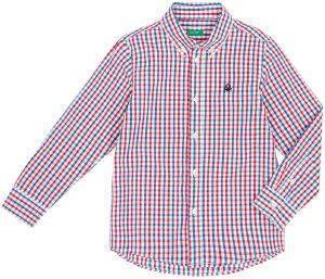 ΠΟΥΚΑΜΙΣΟ BENETTON BASIC BOY ΚΑΡΟ ΚΟΚΚΙΝΟ/ΜΠΛΕ (90 CM)-(2 ΕΤΩΝ) ΠΟΥΚΑΜΙΣΟ BENETTON BASIC BOY ΚΑΡΟ ΚΟΚΚΙΝΟ/ΜΠΛΕ (90 CM)-(2 ΕΤΩΝ)