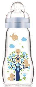 ΜΠΙΜΠΕΡΟ ΓΥΑΛΙΝΟ MAM FEEL GOOD ΜΕ ΘΗΛΗ ΣΙΛΙΚΟΝΗΣ ΜΠΛΕ 260ML ΜΠΙΜΠΕΡΟ ΓΥΑΛΙΝΟ MAM FEEL GOOD ΜΕ ΘΗΛΗ ΣΙΛΙΚΟΝΗΣ ΜΠΛΕ 260ML