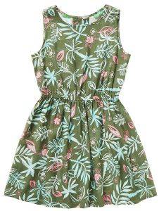ΦΟΡΕΜΑ BENETTON CA FLORAL ΧΑΚΙ (110 CM)-(4-5 ΕΤΩΝ) ΦΟΡΕΜΑ BENETTON CA FLORAL ΧΑΚΙ (110 CM)-(4-5 ΕΤΩΝ)