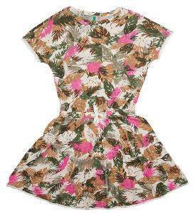ΦΟΡΕΜΑ BENETTON GREEN ROOTS 1 G FLORAL ΧΑΚΙ/ΠΟΛΥΧΡΩΜΟ (90 CM)-(2 ΕΤΩΝ) ΦΟΡΕΜΑ BENETTON GREEN ROOTS 1 G FLORAL ΧΑΚΙ/ΠΟΛΥΧΡΩΜΟ (90 CM)-(2 ΕΤΩΝ)