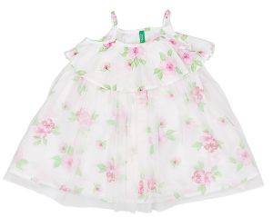 ΦΟΡΕΜΑ BENETTON TRES JOLIE ΛΕΥΚΟ/ΠΟΛΥΧΡΩΜΟ (110 CM)-(4-5 ΕΤΩΝ) ΦΟΡΕΜΑ BENETTON TRES JOLIE ΛΕΥΚΟ/ΠΟΛΥΧΡΩΜΟ (110 CM)-(4-5 ΕΤΩΝ)