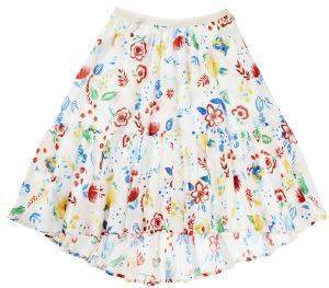 ΦΟΥΣΤΑ BENETTON DU FLORAL ΛΕΥΚΟ/ΠΟΛΥΧΡΩΜΟ (150 CM)-(10-11 ΕΤΩΝ) ΦΟΥΣΤΑ BENETTON DU FLORAL ΛΕΥΚΟ/ΠΟΛΥΧΡΩΜΟ (150 CM)-(10-11 ΕΤΩΝ)