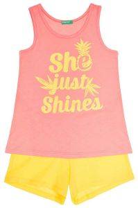 ΣΕΤ ΡΟΥΧΩΝ BENETTON CA SHE JUST SHINES ΡΟΖ/ΚΙΤΡΙΝΟ (170 CM)-(13-14 ΕΤΩΝ ) ΣΕΤ ΡΟΥΧΩΝ BENETTON CA SHE JUST SHINES ΡΟΖ/ΚΙΤΡΙΝΟ (170 CM)-(13-14 ΕΤΩΝ )