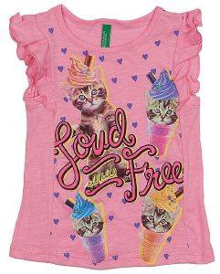 TOP BENETTON T-SHIRT MANIA  CUPCAKES  (150)-(10-11 )