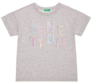 T-SHIRT BENETTON BASIC GIRL   (100 CM)-(3-4 )