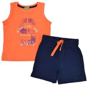 ΣΕΤ ΦΑΝΕΛΑΚΙ/ΣΟΡΤΣ BENETTON FUNZIONE SUMMER BOY ΠΟΡΤΟΚΑΛΙ/ΜΠΛΕ (82 CM)-(1-2 ΕΤΩΝ) ΣΕΤ ΦΑΝΕΛΑΚΙ/ΣΟΡΤΣ BENETTON FUNZIONE SUMMER BOY ΠΟΡΤΟΚΑΛΙ/ΜΠΛΕ (82 CM)-(1-2 ΕΤΩΝ)