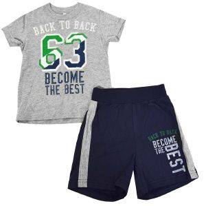 ΣΕΤ ΜΠΛΟΥΖΑ/ΣΟΡΤΣ BENETTON BASIC TK LATE ΓΚΡΙ/ΜΠΛΕ (82 CM)-(1-2 ΕΤΩΝ) ΣΕΤ ΜΠΛΟΥΖΑ/ΣΟΡΤΣ BENETTON BASIC TK LATE ΓΚΡΙ/ΜΠΛΕ (82 CM)-(1-2 ΕΤΩΝ)
