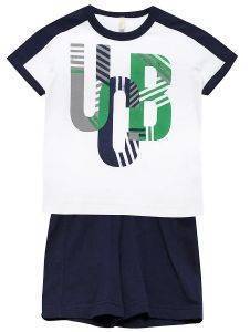 ΣΕΤ ΜΠΛΟΥΖΑ/ΣΟΡΤΣ BENETTON BROTHERS ΛΕΥΚΟ/ΜΠΛΕ (82 CM)-(1-2 ΕΤΩΝ) ΣΕΤ ΜΠΛΟΥΖΑ/ΣΟΡΤΣ BENETTON BROTHERS ΛΕΥΚΟ/ΜΠΛΕ (82 CM)-(1-2 ΕΤΩΝ)