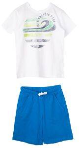 ΣΕΤ ΜΠΛΟΥΖΑ/ΣΟΡΤΣ BENETTON FUNZIONE SUMMER BOY ΛΕΥΚΟ/ΜΠΛΕ (130 CM)-(7-8 ΕΤΩΝ) ΣΕΤ ΜΠΛΟΥΖΑ/ΣΟΡΤΣ BENETTON FUNZIONE SUMMER BOY ΛΕΥΚΟ/ΜΠΛΕ (130 CM)-(7-8 ΕΤΩΝ)