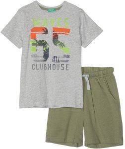 ΣΕΤ ΜΠΛΟΥΖΑ/ΣΟΡΤΣ BENETTON FUNZIONE SUMMER BOY ΓΚΡΙ/ΧΑΚΙ (100 CM)-(3-4 ΕΤΩΝ) ΣΕΤ ΜΠΛΟΥΖΑ/ΣΟΡΤΣ BENETTON FUNZIONE SUMMER BOY ΓΚΡΙ/ΧΑΚΙ (100 CM)-(3-4 ΕΤΩΝ)