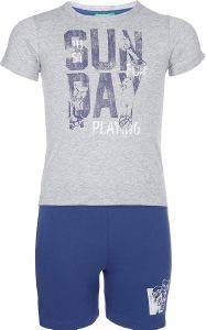 ΣΕΤ ΜΠΛΟΥΖΑ/ΣΟΡΤΣ BENETTON CA ΓΚΡΙ/ΜΠΛΕ (82 CM)-(1-2 ΕΤΩΝ) ΣΕΤ ΜΠΛΟΥΖΑ/ΣΟΡΤΣ BENETTON CA ΓΚΡΙ/ΜΠΛΕ (82 CM)-(1-2 ΕΤΩΝ)