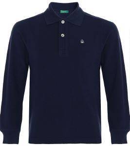 ΜΑΚΡΥΜΑΝΙΚΗ ΜΠΛΟΥΖΑ POLO BENETTON BASIC BOY ΜΠΛΕ ΣΚΟΥΡΟ (82 CM)-(1-2 ΕΤΩΝ) ΜΑΚΡΥΜΑΝΙΚΗ ΜΠΛΟΥΖΑ POLO BENETTON BASIC BOY ΜΠΛΕ ΣΚΟΥΡΟ (82 CM)-(1-2 ΕΤΩΝ)