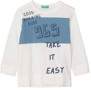 ΜΑΚΡΥΜΑΝΙΚΗ ΜΠΛΟΥΖΑ BENETTON INDIGO BOY AGO ΕΚΡΟΥ (100 CM)-(3-4 ΕΤΩΝ) ΜΑΚΡΥΜΑΝΙΚΗ ΜΠΛΟΥΖΑ BENETTON INDIGO BOY AGO ΕΚΡΟΥ (100 CM)-(3-4 ΕΤΩΝ)