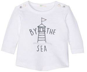ΜΑΚΡΥΜΑΝΙΚΗ ΜΠΛΟΥΖΑ BENETTON BY THE SEA ΛΕΥΚΗ (74 CM)-(9-12 ΜΗΝΩΝ) ΜΑΚΡΥΜΑΝΙΚΗ ΜΠΛΟΥΖΑ BENETTON BY THE SEA ΛΕΥΚΗ (74 CM)-(9-12 ΜΗΝΩΝ)