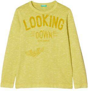 ΜΑΚΡΥΜΑΝΙΚΗ ΜΠΛΟΥΖΑ BENETTON STREET BOY ΚΙΤΡΙΝΟ (100 CM)-(3-4 ΕΤΩΝ) ΜΑΚΡΥΜΑΝΙΚΗ ΜΠΛΟΥΖΑ BENETTON STREET BOY ΚΙΤΡΙΝΟ (100 CM)-(3-4 ΕΤΩΝ)
