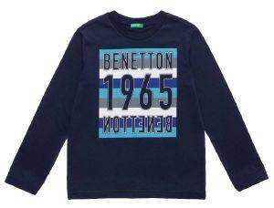 ΜΑΚΡΥΜΑΝΙΚΗ ΜΠΛΟΥΖΑ BENETTON BASIC BOY ΜΠΛΕ ΣΚΟΥΡΟ (100 CM)-(3-4 ΕΤΩΝ) ΜΑΚΡΥΜΑΝΙΚΗ ΜΠΛΟΥΖΑ BENETTON BASIC BOY ΜΠΛΕ ΣΚΟΥΡΟ (100 CM)-(3-4 ΕΤΩΝ)