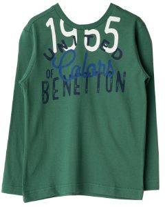 ΜΑΚΡΥΜΑΝΙΚΗ ΜΠΛΟΥΖΑ BENETTON IMPIANTO ΠΡΑΣΙΝΗ (100 CM)-(3-4 ΕΤΩΝ) ΜΑΚΡΥΜΑΝΙΚΗ ΜΠΛΟΥΖΑ BENETTON IMPIANTO ΠΡΑΣΙΝΗ (100 CM)-(3-4 ΕΤΩΝ)