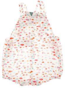 BENETTON ΖΙΠΟΥΝΑΚΙ BENETTON BY THE SEA ΛΕΥΚΟ/ΡΟΖ (68 CM)-(6-9 ΜΗΝΩΝ)