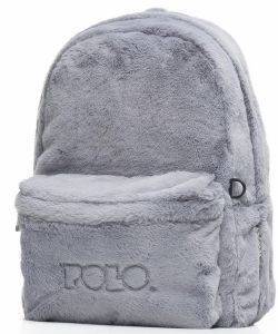 ΣΑΚΙΔΙΟ ΠΛΑΤΗΣ ΔΗΜΟΤΙΚΟΥ POLO MINI FUR ΓΚΡΙ 6LT