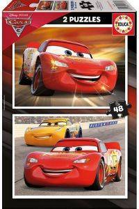 EDUCA PUZZLE CARS 3 2Χ48ΤΜΧ