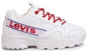 ΠΑΠΟΥΤΣΙ LEVIS VSOH0066S ΛΕΥΚΟ (EU:39) ΠΑΠΟΥΤΣΙ LEVIS VSOH0066S ΛΕΥΚΟ (EU:39)