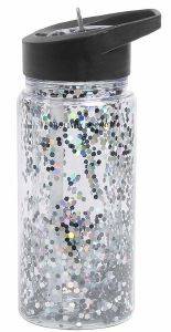A LITTLE LOVELY COMPANY ΜΠΟΥΚΑΛΙ GLITTER A LITTLE LOVELY COMPANY- BLACK/SILVER