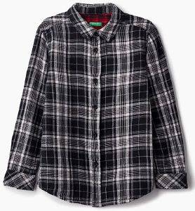 ΠΟΥΚΑΜΙΣΟ BENETTON IMPIANTO ΚΑΡΟ ΜΑΥΡΟ (82 CM)-(1-2 ΕΤΩΝ) ΠΟΥΚΑΜΙΣΟ BENETTON IMPIANTO ΚΑΡΟ ΜΑΥΡΟ (82 CM)-(1-2 ΕΤΩΝ)