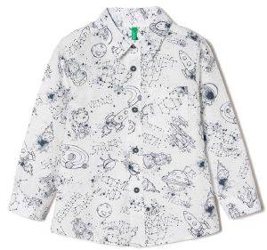 ΠΟΥΚΑΜΙΣΟ BENETTON NEW HERITAGE ΛΕΥΚΟ (90 CM)-(2 ΕΤΩΝ) ΠΟΥΚΑΜΙΣΟ BENETTON NEW HERITAGE ΛΕΥΚΟ (90 CM)-(2 ΕΤΩΝ)