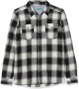 ΠΟΥΚΑΜΙΣΟ BENETTON STREET ΚΑΡΟ ΜΑΥΡΟ (82 CM)-(1-2 ΕΤΩΝ) ΠΟΥΚΑΜΙΣΟ BENETTON STREET ΚΑΡΟ ΜΑΥΡΟ (82 CM)-(1-2 ΕΤΩΝ)