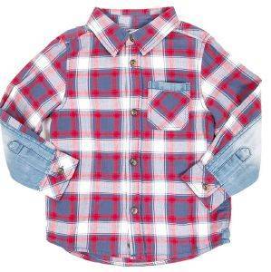 ΠΟΥΚΑΜΙΣΟ BENETTON STREET IMPIANTO ΚΟΚΚΙΝΟ/ΜΠΛΕ (82 CM)-(1-2 ΕΤΩΝ) ΠΟΥΚΑΜΙΣΟ BENETTON STREET IMPIANTO ΚΟΚΚΙΝΟ/ΜΠΛΕ (82 CM)-(1-2 ΕΤΩΝ)