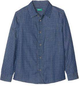 ΠΟΥΚΑΜΙΣΟ BENETTON INDIGO ΜΠΛΕ ΣΚΟΥΡΟ (90 CM)-(2 ΕΤΩΝ) ΠΟΥΚΑΜΙΣΟ BENETTON INDIGO ΜΠΛΕ ΣΚΟΥΡΟ (90 CM)-(2 ΕΤΩΝ)