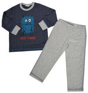 ΠΥΖΑΜΑ BENETTON FASHION ΓΚΡΙ/ΜΠΛΕ (90 CM)-(18-24 ΜΗΝΩΝ) ΠΥΖΑΜΑ BENETTON FASHION ΓΚΡΙ/ΜΠΛΕ (90 CM)-(18-24 ΜΗΝΩΝ)