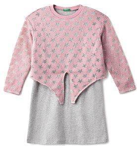 ΦΟΡΕΜΑ BENETTON 2G IMPIANTO JUL ΡΟΖ/ΓΚΡΙ ΜΕΛΑΝΖΕ (13-14 ΕΤΩΝ)-(170 CM) ΦΟΡΕΜΑ BENETTON 2G IMPIANTO JUL ΡΟΖ/ΓΚΡΙ ΜΕΛΑΝΖΕ (13-14 ΕΤΩΝ)-(170 CM)