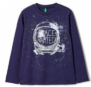 ΜΑΚΡΥΜΑΝΙΚΗ ΜΠΛΟΥΖΑ BENETTON NEW HERITAGE ΜΠΛΕ ΣΚΟΥΡΟ (82 CM)-(1-2 ΕΤΩΝ) ΜΑΚΡΥΜΑΝΙΚΗ ΜΠΛΟΥΖΑ BENETTON NEW HERITAGE ΜΠΛΕ ΣΚΟΥΡΟ (82 CM)-(1-2 ΕΤΩΝ)