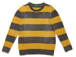 ΠΟΥΛΟΒΕΡ BENETTON STREET ΡΙΓΕ ΚΙΤΡΙΝΟ/ΓΚΡΙ (82 CM)-(1-2 ΕΤΩΝ) ΠΟΥΛΟΒΕΡ BENETTON STREET ΡΙΓΕ ΚΙΤΡΙΝΟ/ΓΚΡΙ (82 CM)-(1-2 ΕΤΩΝ)