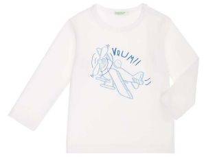 ΜΑΚΡΥΜΑΝΙΚΗ ΜΠΛΟΥΖΑ BENETTON CITY CREW ΛΕΥΚΟ (62 CM)-(3-6 ΜΗΝΩΝ) ΜΑΚΡΥΜΑΝΙΚΗ ΜΠΛΟΥΖΑ BENETTON CITY CREW ΛΕΥΚΟ (62 CM)-(3-6 ΜΗΝΩΝ)