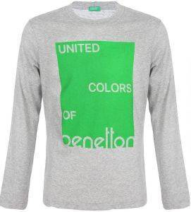 ΜΑΚΡΥΜΑΝΙΚΗ ΜΠΛΟΥΖΑ BENETTON IMPIANTO ΓΚΡΙ (90 CM)-(2 ΕΤΩΝ) ΜΑΚΡΥΜΑΝΙΚΗ ΜΠΛΟΥΖΑ BENETTON IMPIANTO ΓΚΡΙ (90 CM)-(2 ΕΤΩΝ)