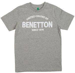 T-SHIRT BENETTON FOUNDATION TK ΓΚΡΙ (110 CM)-(4-5 ΕΤΩΝ) T-SHIRT BENETTON FOUNDATION TK ΓΚΡΙ (110 CM)-(4-5 ΕΤΩΝ)