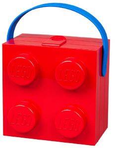 ÄÏ×ÅÉÏ ÖÁÃÇÔÏÕ ÌÅ ËÏÕÑÁÊÉ LEGO LUNCH BOX WITH HANDLE BRIGHT RED 17X11.6X6.6CM ÄÏ×ÅÉÏ ÖÁÃÇÔÏÕ ÌÅ ËÏÕÑÁÊÉ LEGO LUNCH BOX WITH HANDLE BRIGHT RED 17X11.6X6.6CM