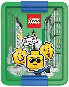 ÄÏ×ÅÉÏ ÖÁÃÇÔÏÕ LEGO LEGO LUNCH BOX ICONIC GILRL BRIGHT BLUE 17X13.5X6.9CM ÄÏ×ÅÉÏ ÖÁÃÇÔÏÕ LEGO LEGO LUNCH BOX ICONIC GILRL BRIGHT BLUE 17X13.5X6.9CM