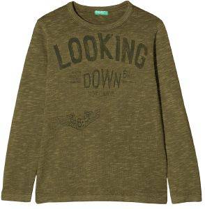 ΜΑΚΡΥΜΑΝΙΚΗ ΜΠΛΟΥΖΑ BENETTON STREET BOY ΧΑΚΙ (120 CM)-(6-7 ΕΤΩΝ) ΜΑΚΡΥΜΑΝΙΚΗ ΜΠΛΟΥΖΑ BENETTON STREET BOY ΧΑΚΙ (120 CM)-(6-7 ΕΤΩΝ)