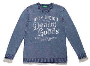 ΠΟΥΛΟΒΕΡ BENETTON INDIGO ΜΠΛΕ ΜΕΛΑΝΖΕ (82 CM)-(1-2 ΕΤΩΝ) ΠΟΥΛΟΒΕΡ BENETTON INDIGO ΜΠΛΕ ΜΕΛΑΝΖΕ (82 CM)-(1-2 ΕΤΩΝ)