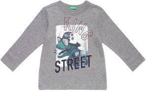 ΜΑΚΡΥΜΑΝΙΚΗ ΜΠΛΟΥΖΑ BENETTON ROCK BOY ΓΚΡΙ (82 CM)-(1-2 ΕΤΩΝ) ΜΑΚΡΥΜΑΝΙΚΗ ΜΠΛΟΥΖΑ BENETTON ROCK BOY ΓΚΡΙ (82 CM)-(1-2 ΕΤΩΝ)