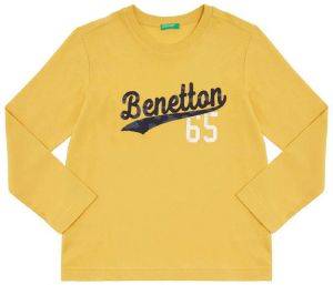 ΜΑΚΡΥΜΑΝΙΚΗ ΜΠΛΟΥΖΑ BENETTON IMPIANTO ΚΙΤΡΙΝΗ (82 CM)-(1-2 ΕΤΩΝ) ΜΑΚΡΥΜΑΝΙΚΗ ΜΠΛΟΥΖΑ BENETTON IMPIANTO ΚΙΤΡΙΝΗ (82 CM)-(1-2 ΕΤΩΝ)