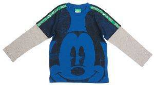 ΜΑΚΡΥΜΑΝΙΚΗ ΜΠΛΟΥΖΑ BENETTON MICKEY\'S 90 ΜΠΛΕ (82 CM)-(1-2 ΕΤΩΝ) ΜΑΚΡΥΜΑΝΙΚΗ ΜΠΛΟΥΖΑ BENETTON MICKEY\'S 90 ΜΠΛΕ (82 CM)-(1-2 ΕΤΩΝ)